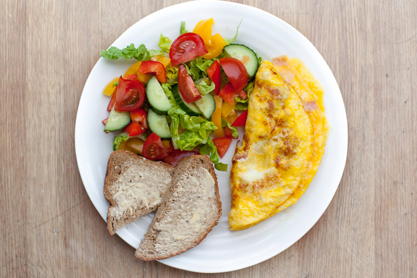omelett m b brod